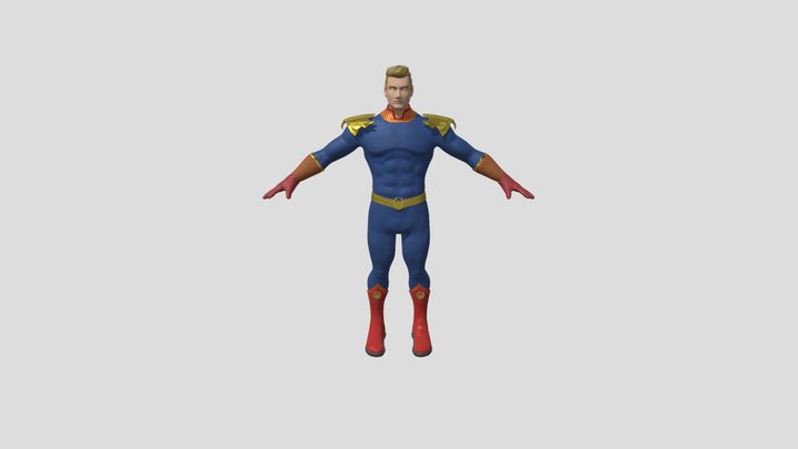 Walking 3D Model