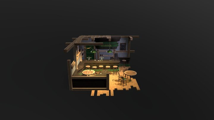 Diorama 3D Model