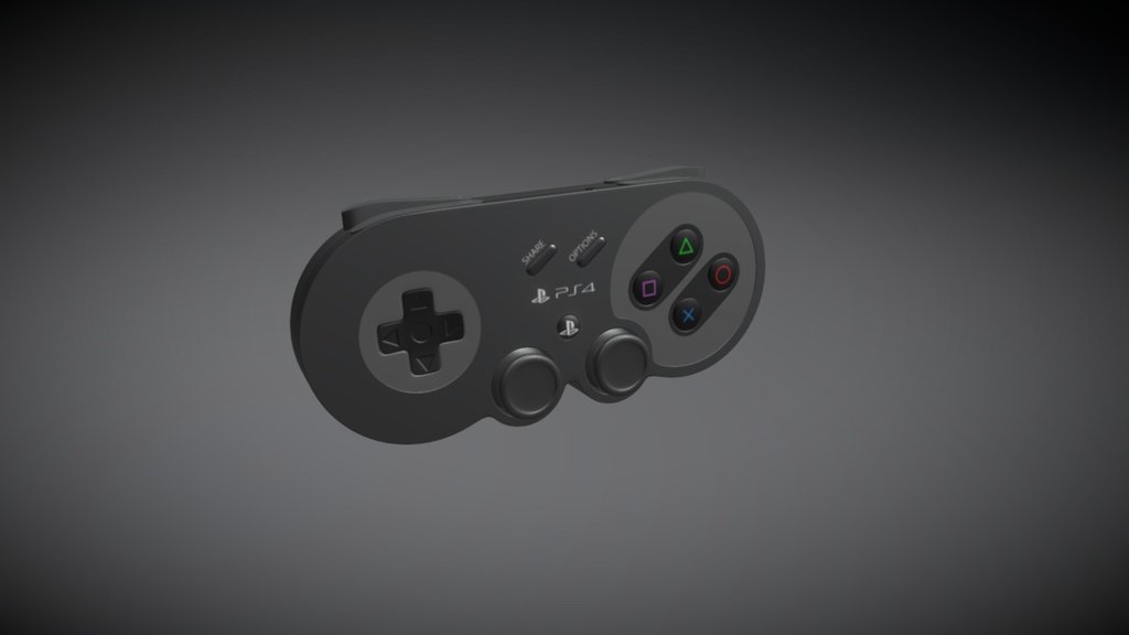 SNES PS4 Controller