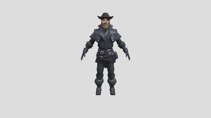 Josiah Rusty Nok 3D Model