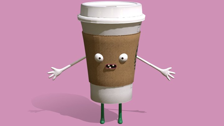 Fully Caffeinated 3D Model