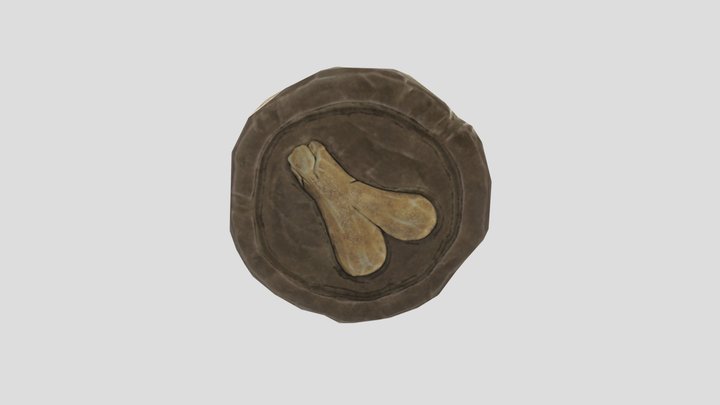 inscryption Bone Coin 3D Model