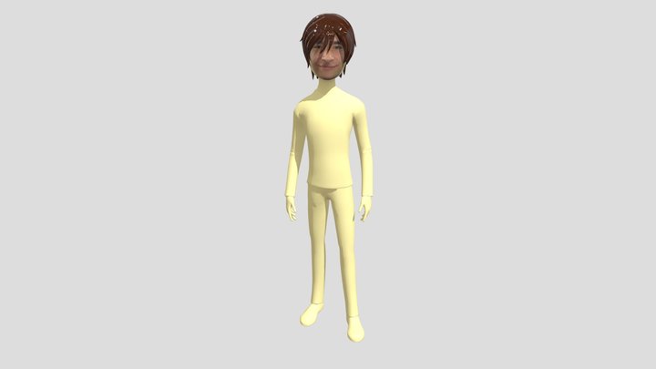 DDM Musical Theatre Paint Zander 3D Model