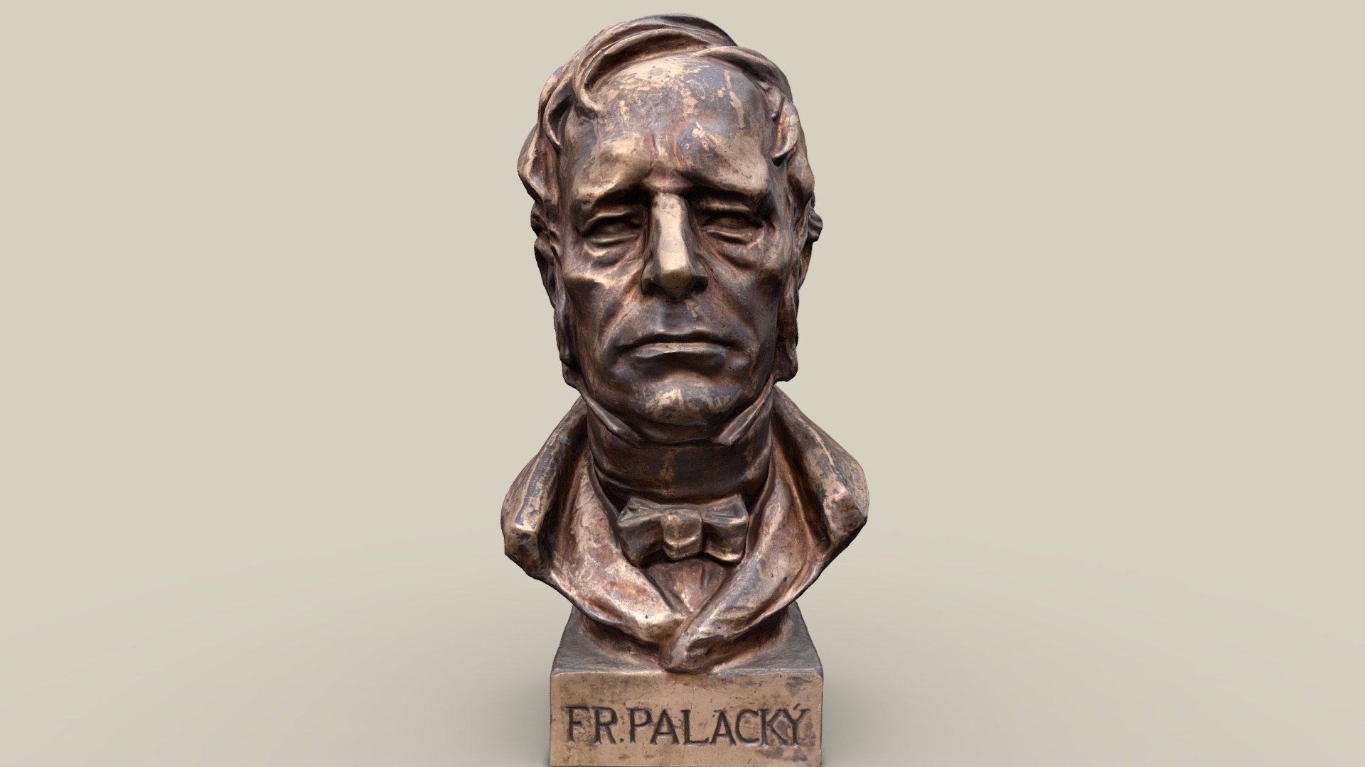 František Palacký — Sketchfab embed 3D viewer
