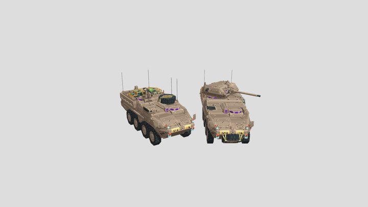 STRYKER 3D Model