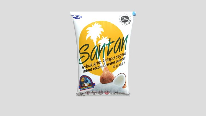 Santan Powder 3D Model