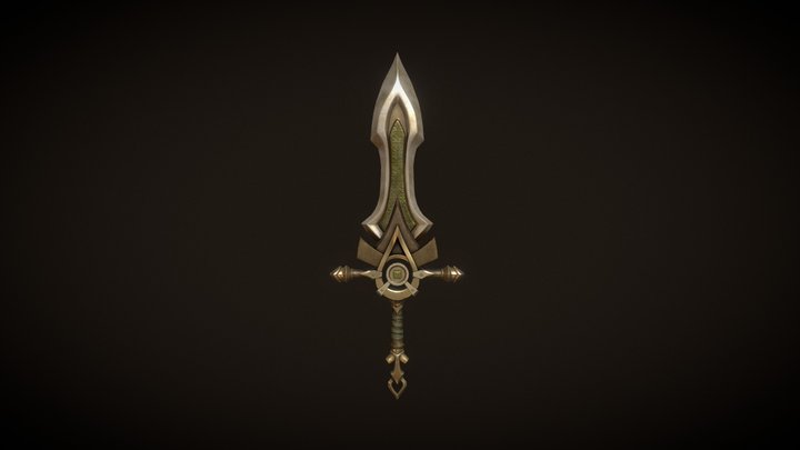 AAC202 A2 Sword 3D Model