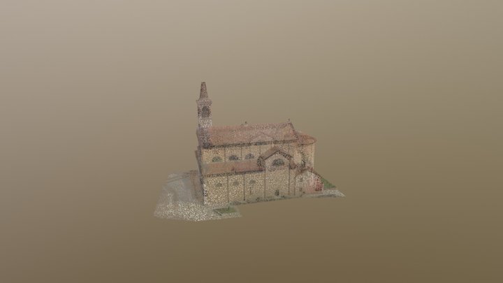chiesa di S Stefano a Nerviano (MI) 3D Model