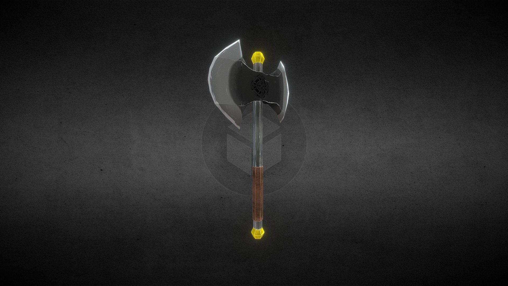 Low Poly Axe