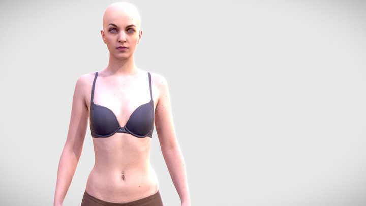 Human Woman Scan - 171FBody 3D Model
