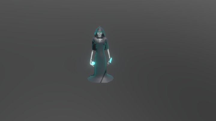 Skeletor_idle 3D Model