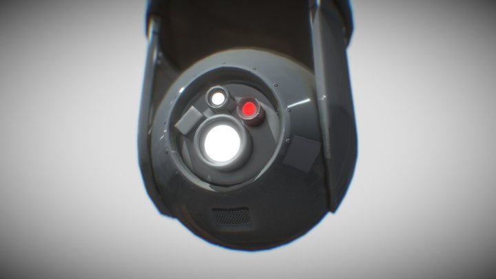 DRONE UAV CAMERA 3D Model
