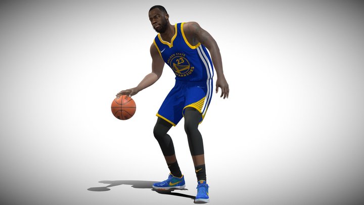 3D Rigged Draymond Green NBA 3D Model
