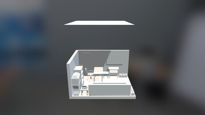 WorkSpace Office (groups) 3D Model
