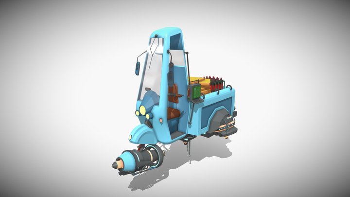 Летяга 2049 3D Model