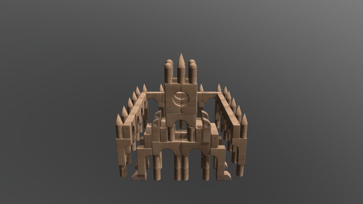 Castle 3D Model