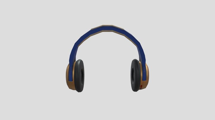 headphone model 3D Model