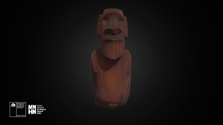 Moai Miro de Rapa Nui – Gratis 3D-model STL