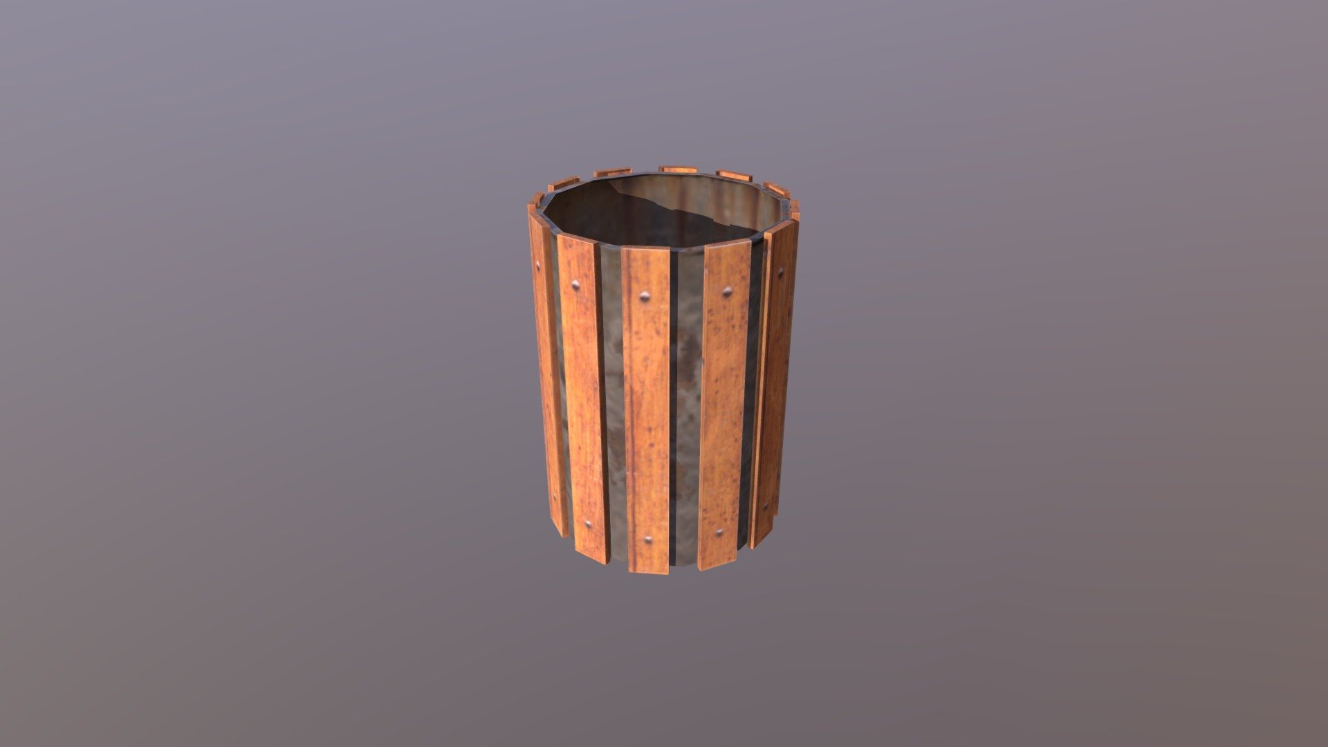Annecy: Empty Trash bin