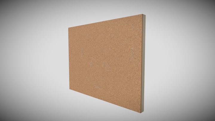 cork board 3D Model