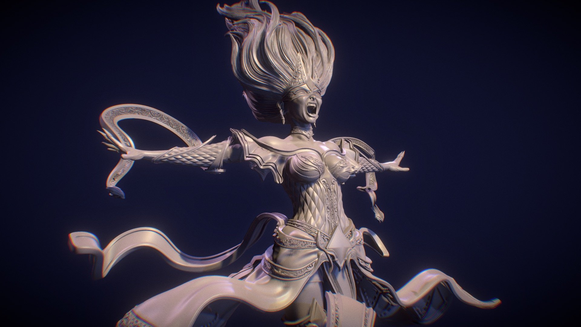 Lyndra The Archmage 3d Printable - 3D model by Nerikson [0953463 ...
