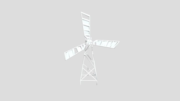 windmill 3D Model