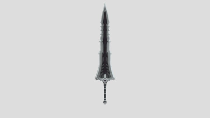 Cool Simple Sword 3D Model