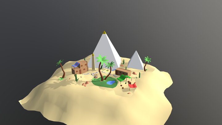 IGP18_E_Deldaele_Jari_SimpleScene 3D Model