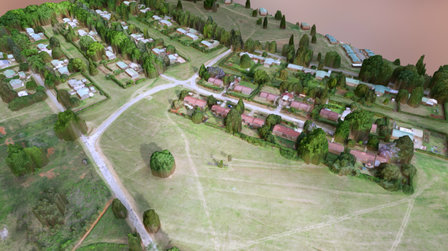 Usutu - Montigny - Village 3D Model