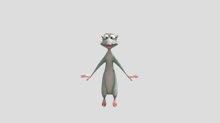 Buddy (the nut job) 3D Model