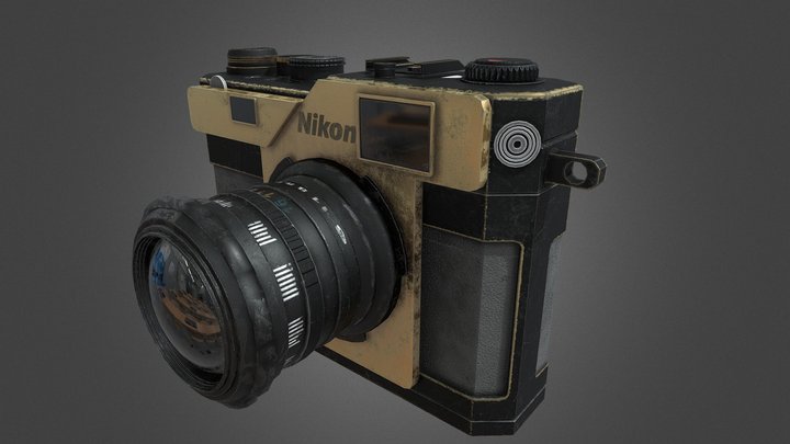 Nikon Camera 3D Model