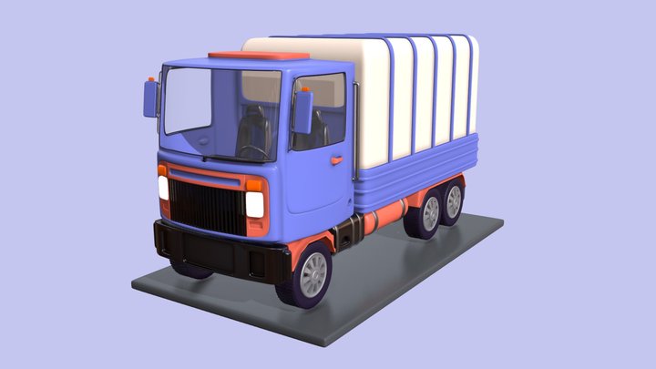 Truk 3D Model