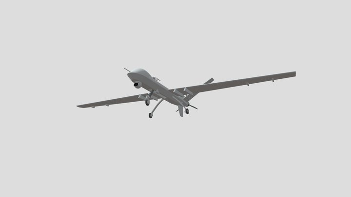MQ-9(リーパー) 3D Model