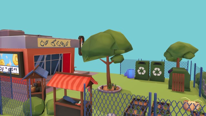 Digital Detox - Store 3D Model
