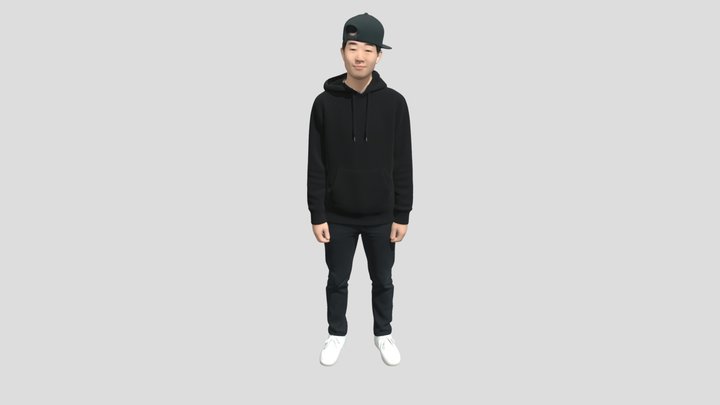 Casual Street Portrait – Modelo 3D gratuito STL