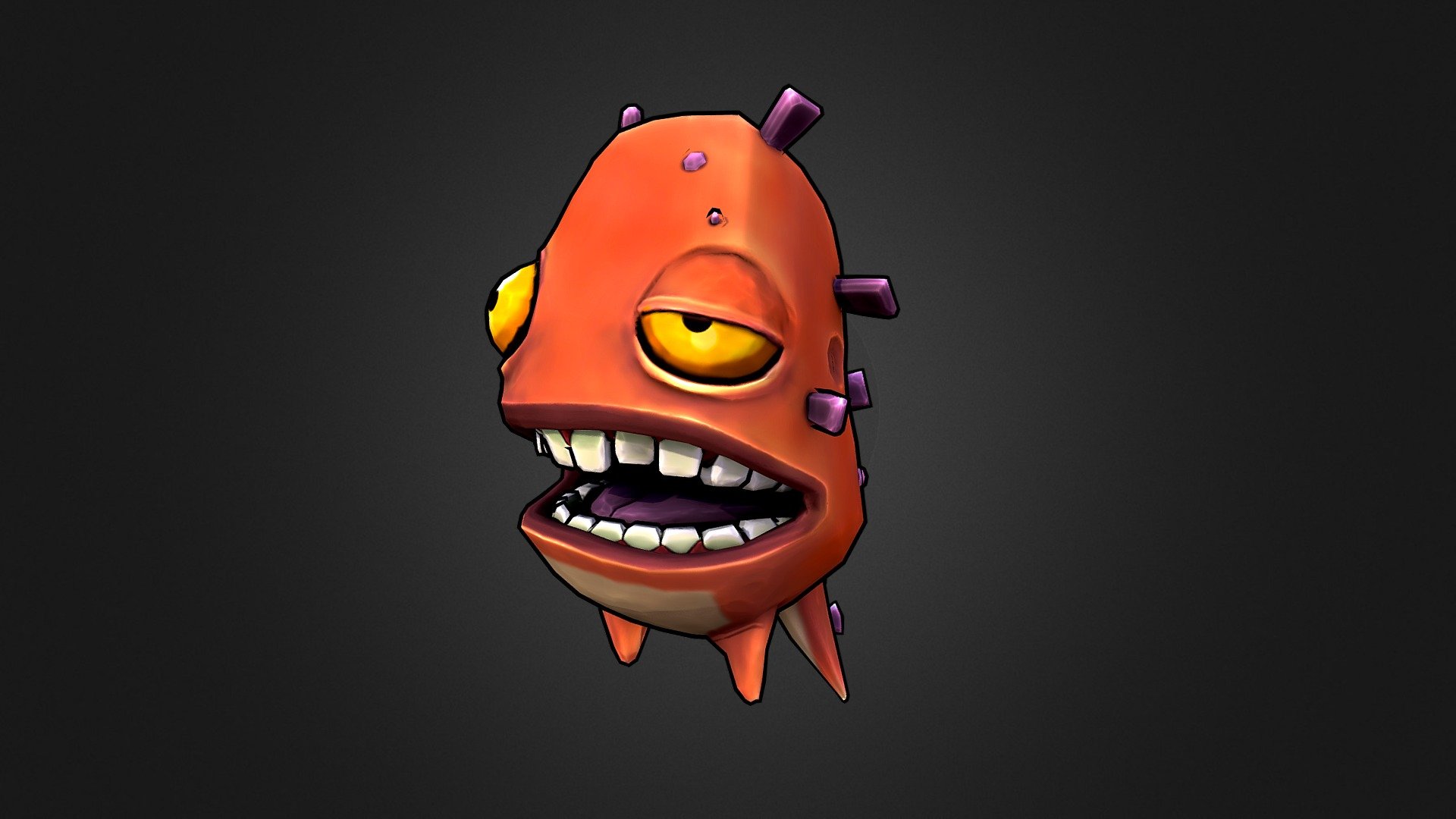 Laufman Concept Monsters 02 — Sketchfab embed 3D viewer