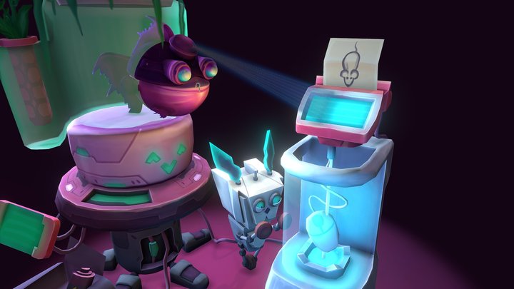 Friends 3D Model