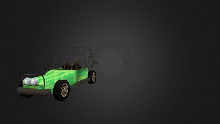 Desert Vehicle Patrol 3D Model