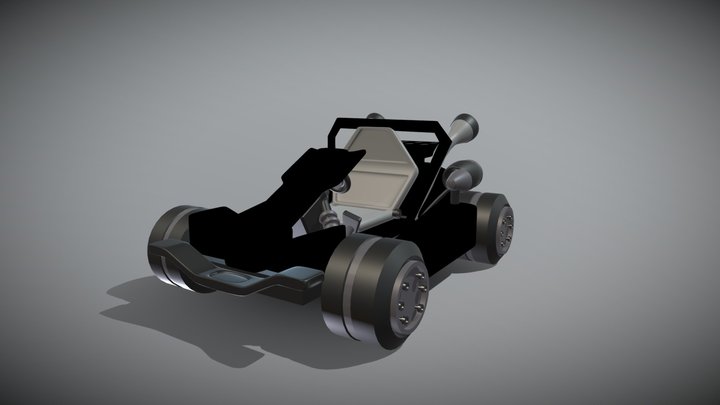 Race F1 Car (Dark Knight Version) – Modello 3D gratuito STL
