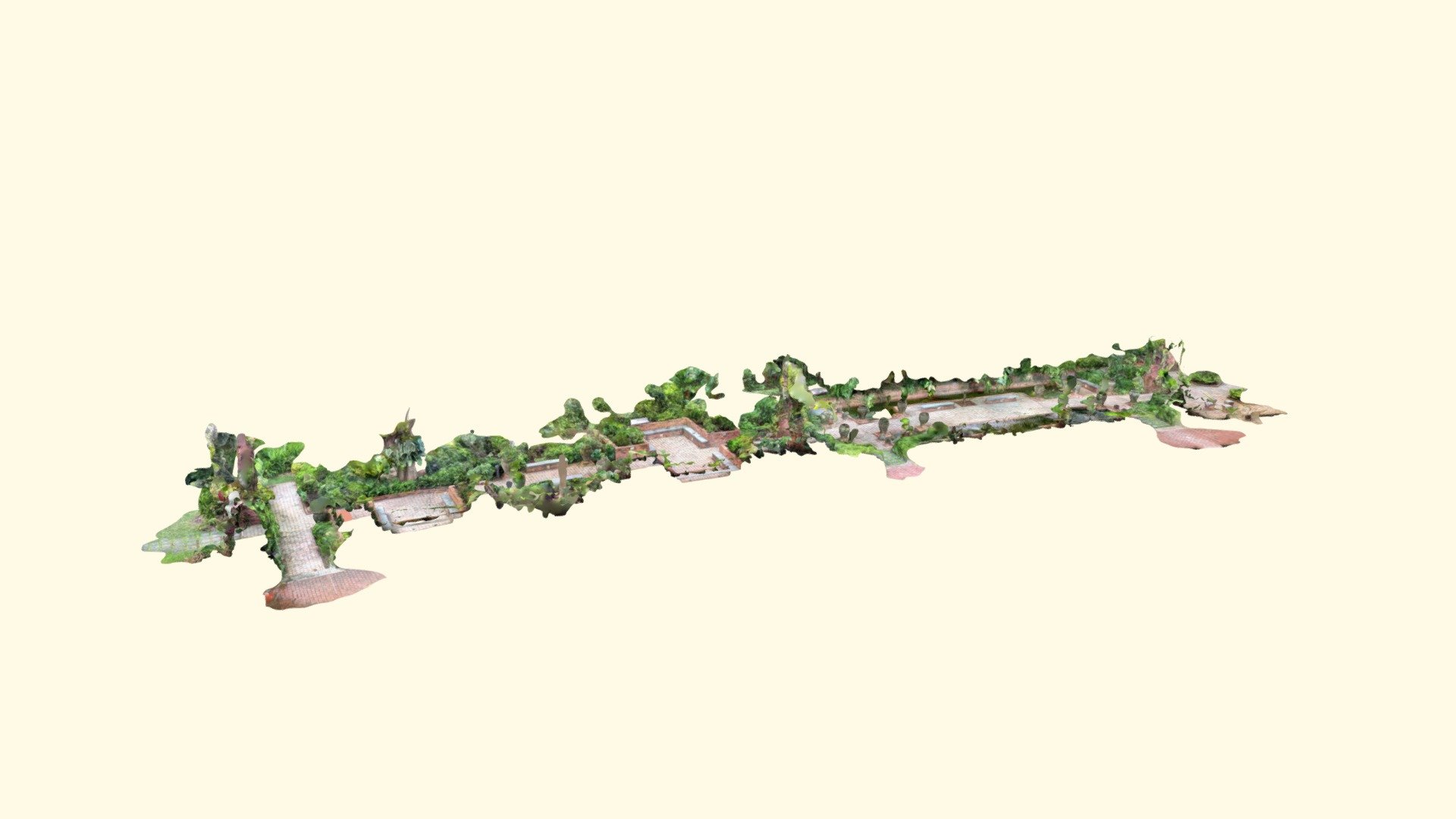 Sang Nila Utama Garden (Area LIDAR Scan)