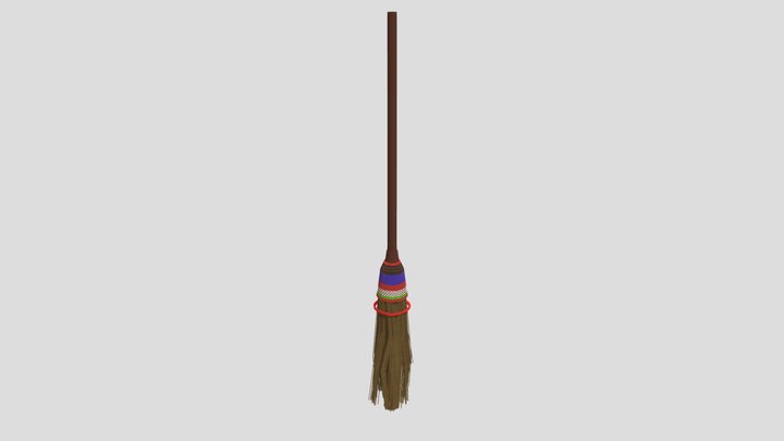 broom but still fix 3D Model