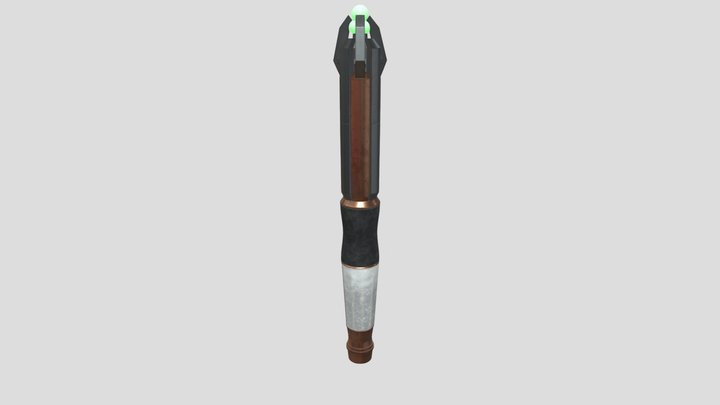 Sonic Screwdriver | 11th Doctor 3D Model