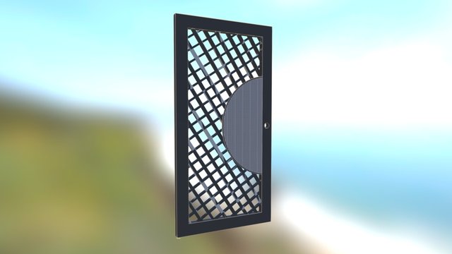 “The Piuma” Entry Gate 3D Model