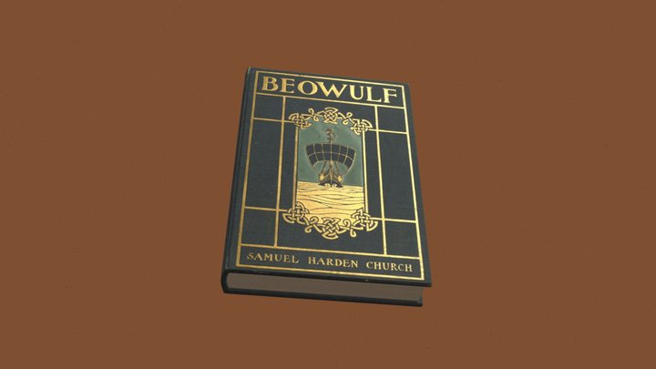 Beowulf - The Low-Poly Book 3D Model