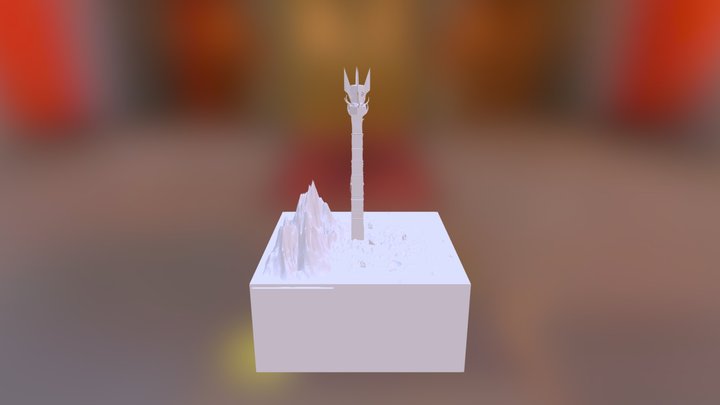 Isengard Sketch 3D Model
