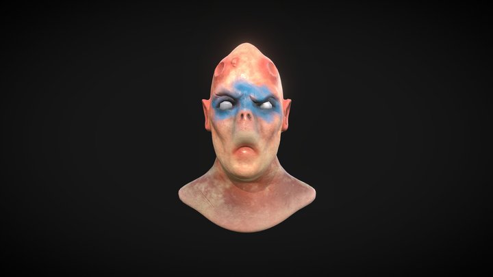 Tribal Demon 3D Model
