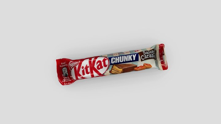 KitKat Chunky Salted Caramel 3D Model