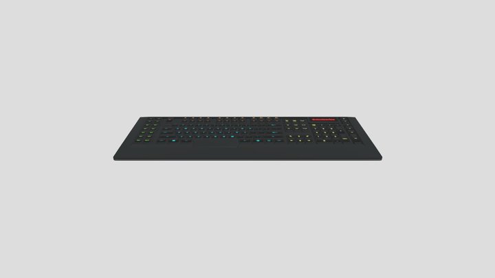 Steel Series Apex 150 Gaming Keyboard 3D Model
