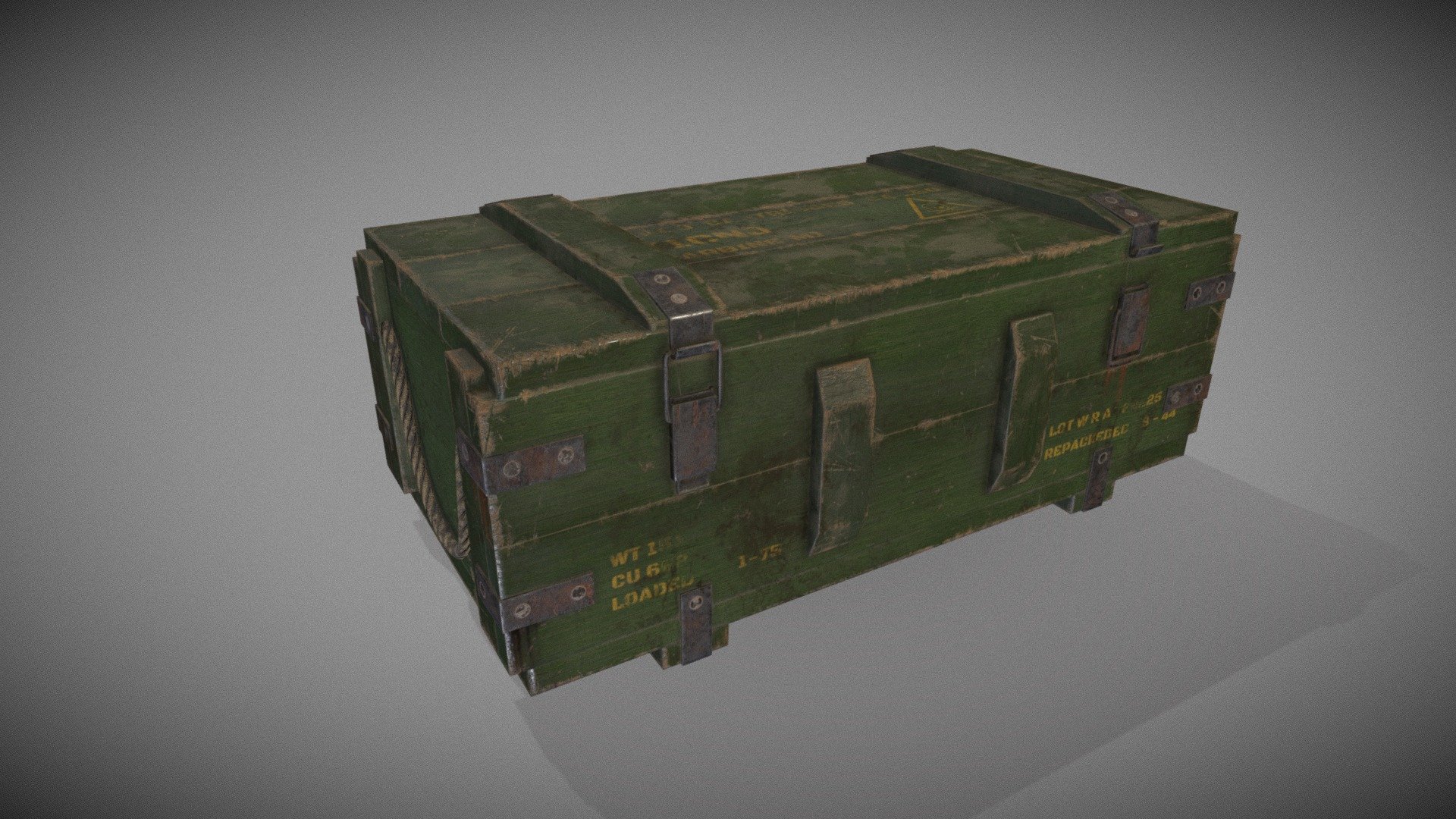 Military Ammobox WW2 - 3D model by Cheese Nguyen (@chinguyen2205 ...