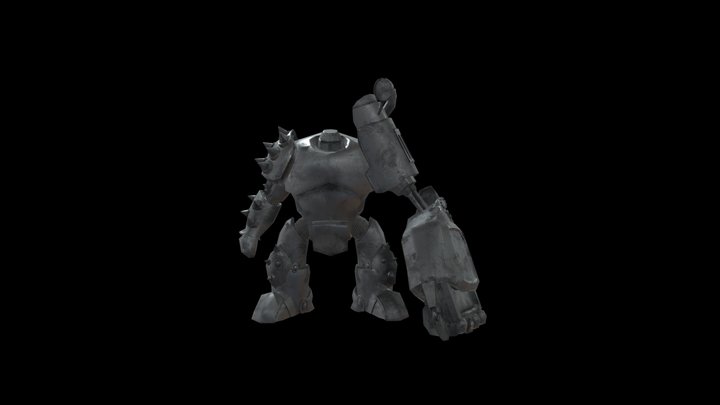 Segundo parcial modelado inorgánico 3D Model